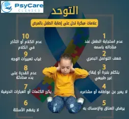 أعراض التوحد الخفيف عند الأطفال