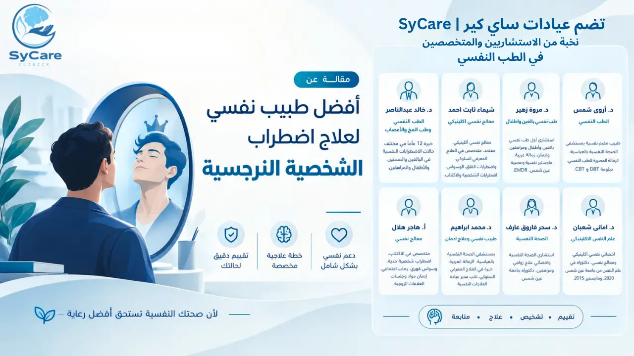 أفضل طبيب نفسي لعلاج اضطراب الشخصية النرجسية