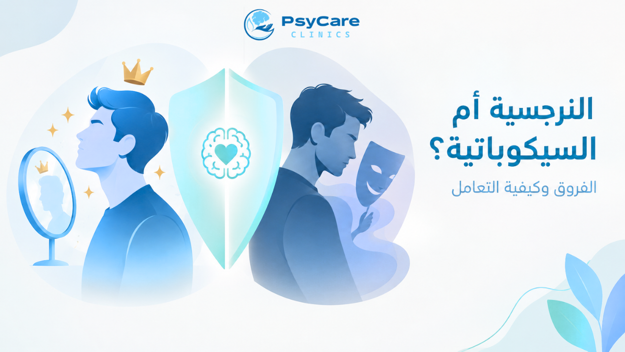 الفرق بين الشخصية النرجسية والسيكوباتية