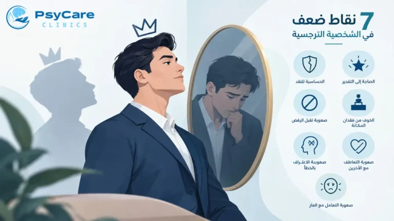 نقاط ضعف الشخصية النرجسية